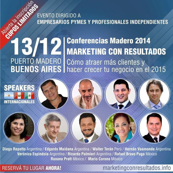 Conferencias Madero : Marketing con Resultados