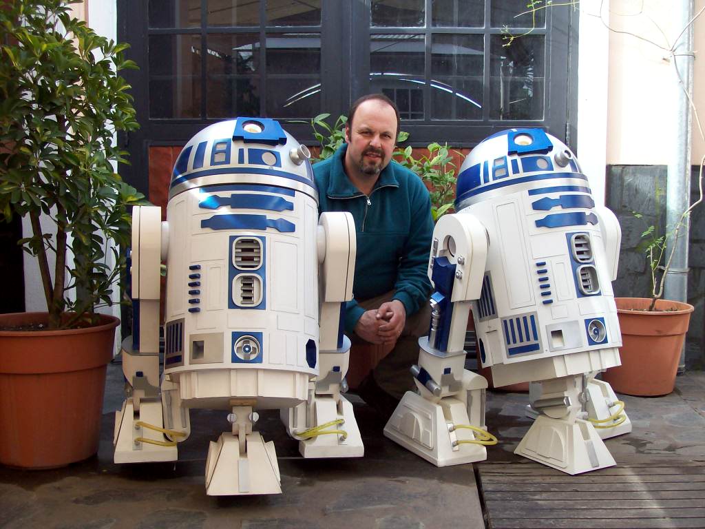 Robot R2D2 real argentino - Star Wars
