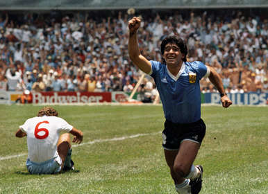 Maradona gol a Inglaterra 3
