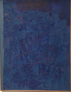 Kenneth Kemble, sin título, 1959, óleo sobre hardware, 90 x 70 cm