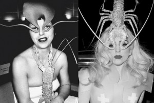 Isabella Blow y Lady Gaga, con diseños inspirados en el surrealismo fashionista de Elsa Schiaparelli