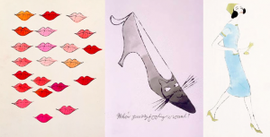 Ilustraciones de moda de Andy Warhol