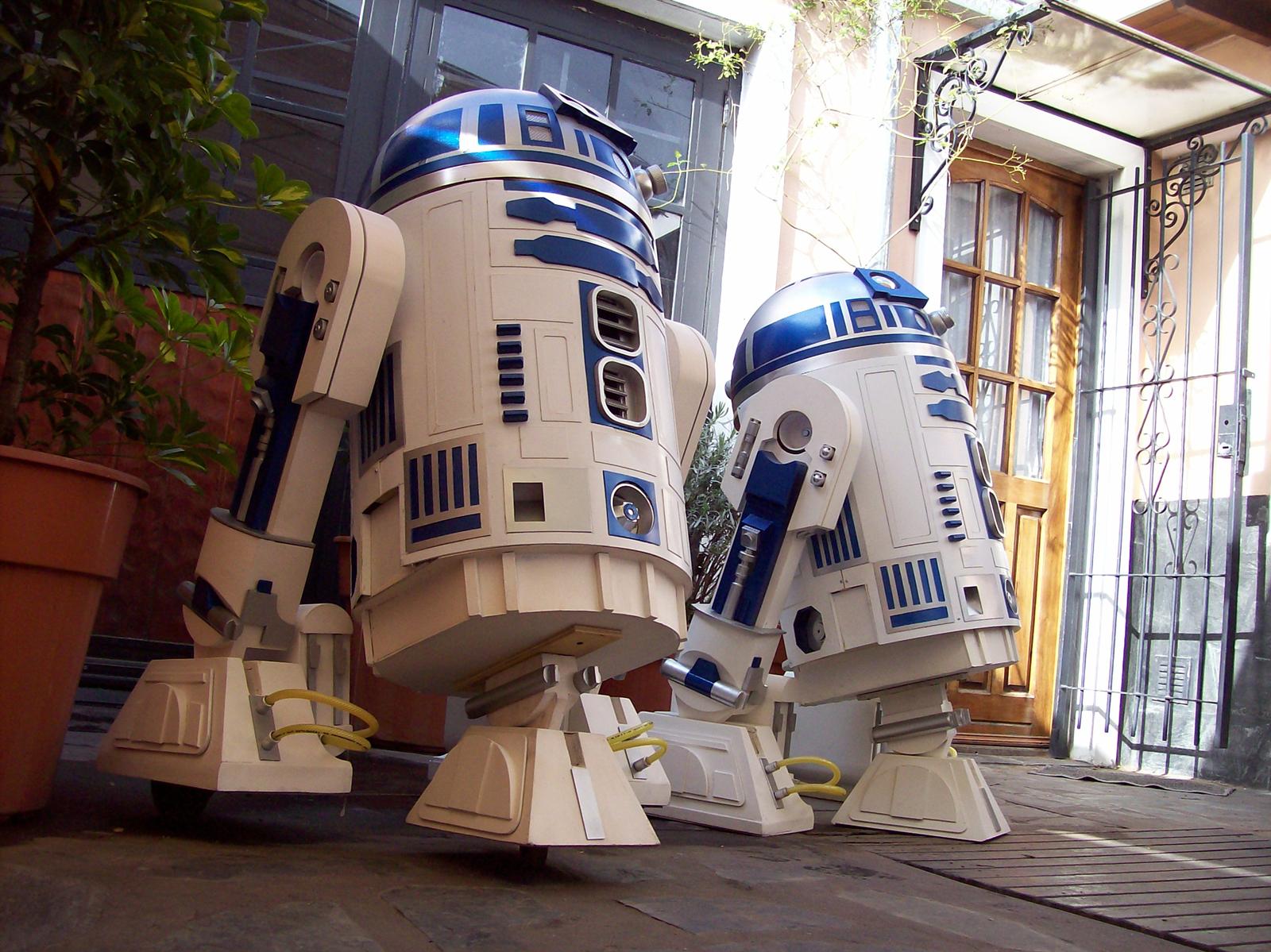 Robot R2D2 real argentino - Star Wars