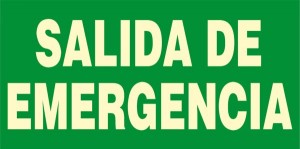 Salida de emergencia