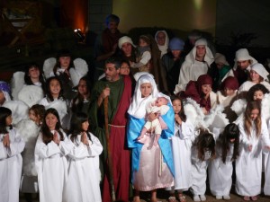 Pesebre viviente Villa Gesell 2011