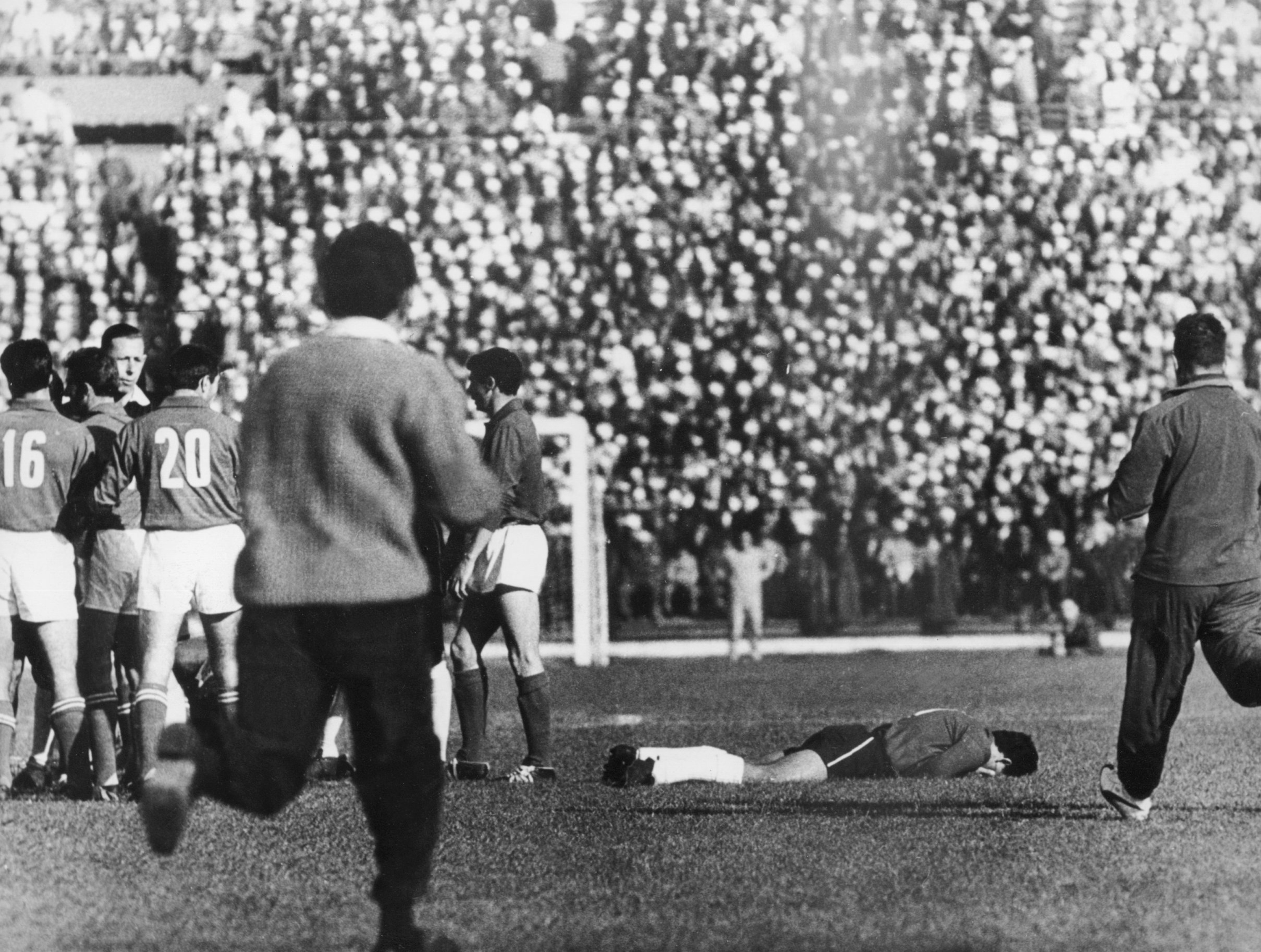 Soccer World Cup 1962: Chile vs. Italy