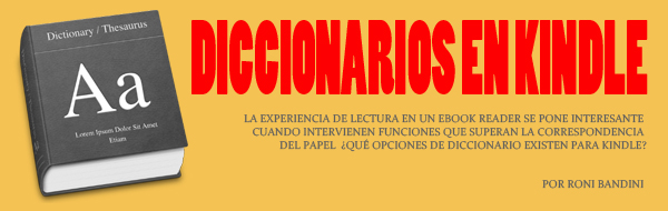 Diccionarios Kindle