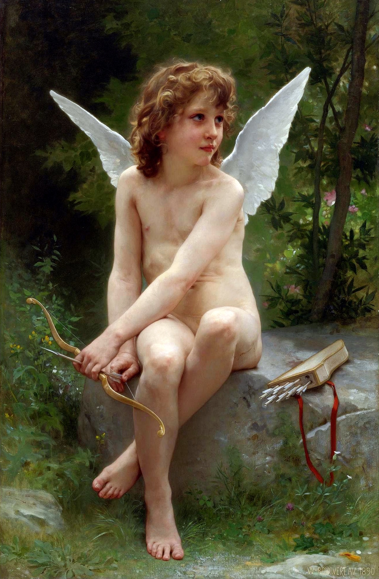 Bouguereau "Love on the look out"